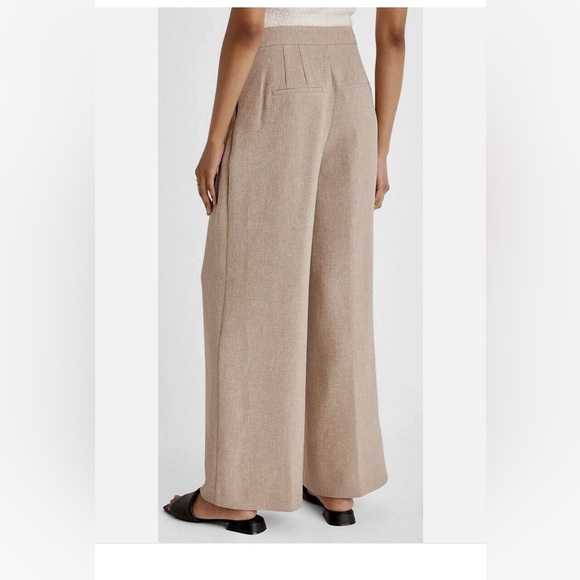 Express Tan Textured Suit- Jacket (M), Pants Size 10 - Picture 2 of 16